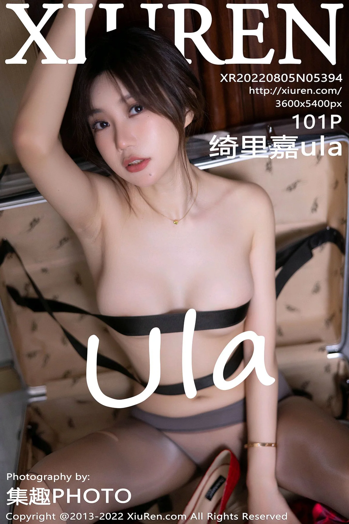 [XiuRen秀人网]No.5394_女神绮里嘉ula空姐角色装扮性感白T配短裙秀完美身材诱惑写真101P-秀人网 - XiuRen.Space